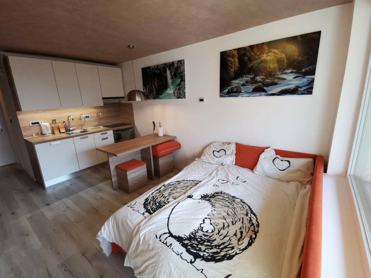 Studio Apartment Jez Bovec Bagian luar foto